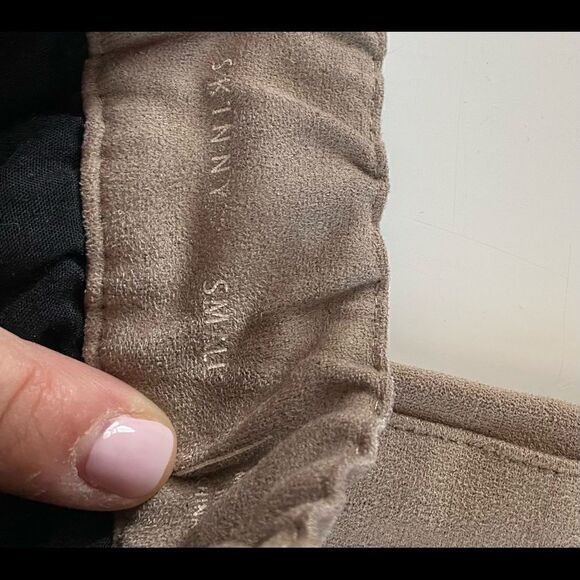 PacSun Tan Faux Suede Jogger Pants Size Small - Picture 7 of 14